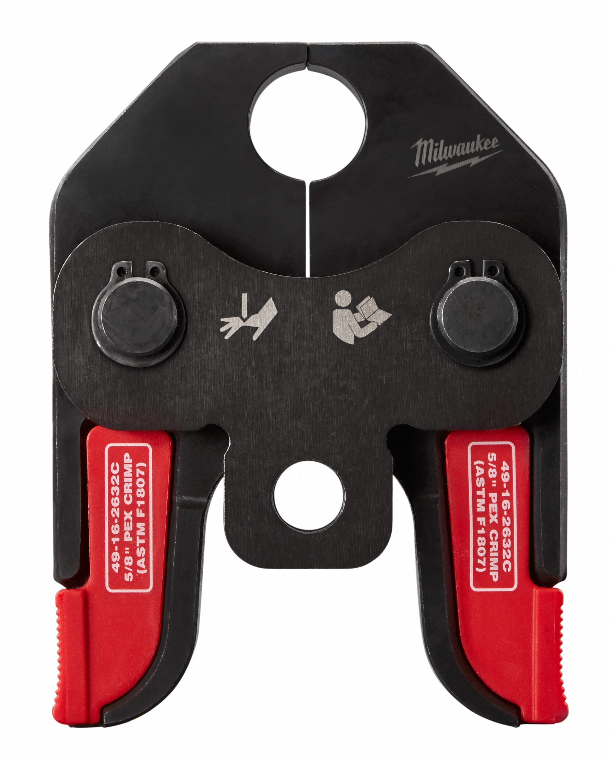 Milwaukee® 49-16-2632C PEX Crimping Jaw, For Use With M18™ Short Throw Press Tool, F1807 and F2159 Fitting System, 5/8 in Jaw Capacity, Steel